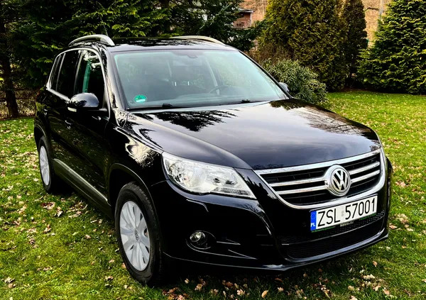volkswagen Volkswagen Tiguan cena 39000 przebieg: 182500, rok produkcji 2011 z Lubomierz